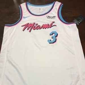 Dwayne Wade Miami Vice Authentic Jersey